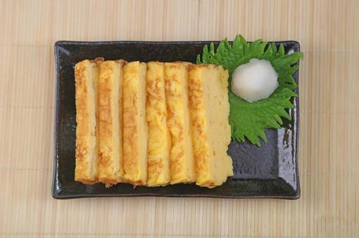 だし巻き卵の写真