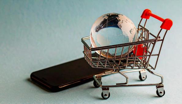 ネットショッピングのイメージの写真