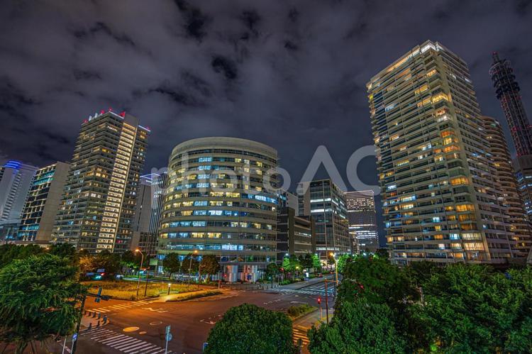 都市夜景 都市夜景,夜景,夜の写真素材