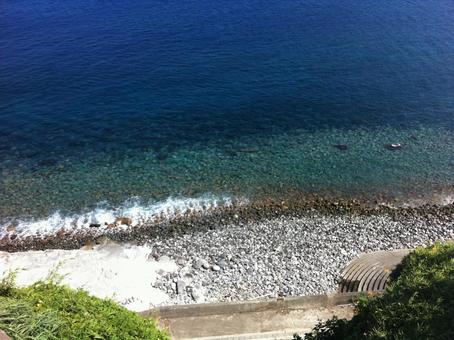 御蔵島の海岸 御蔵島の海岸 東京,伊豆諸島,富士箱根伊豆国立公園の写真素材