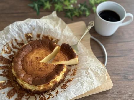 バスクチーズケーキ バスクチーズケーキの写真