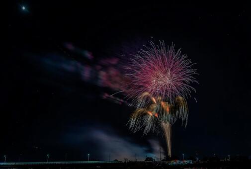 土浦全国花火競技大会 土浦全国花火競技大会,花火,fireworksの写真素材