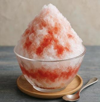 いちごかき氷 いちごかき氷の写真
