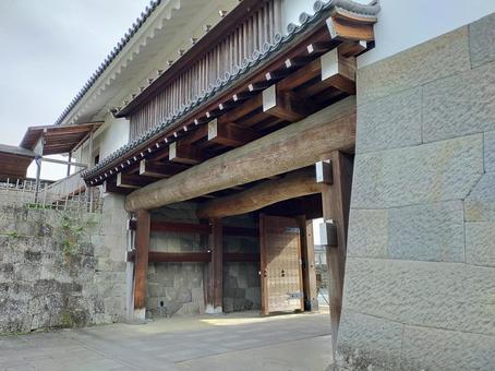 駿府城二の丸　東御門　巽櫓 駿府城二の丸,駿府城,駿府城公園の写真素材