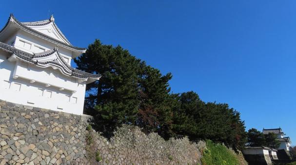 名古屋城　西南隅櫓　東南隅櫓　表二之門 名古屋城,尾張徳川家,御三家の写真素材