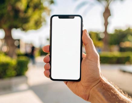 スマートフォンの素材の写真