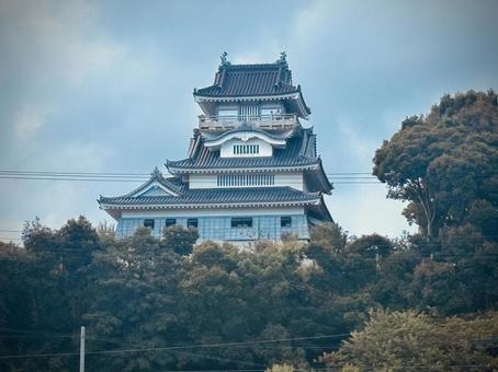 小山城7 小山城,城,天守閣の写真素材