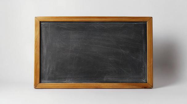 木枠付きの黒板テクスチャの写真