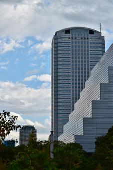 ＜都市風景＞千葉・海浜幕張 ビル,晴れ,幕張の写真素材