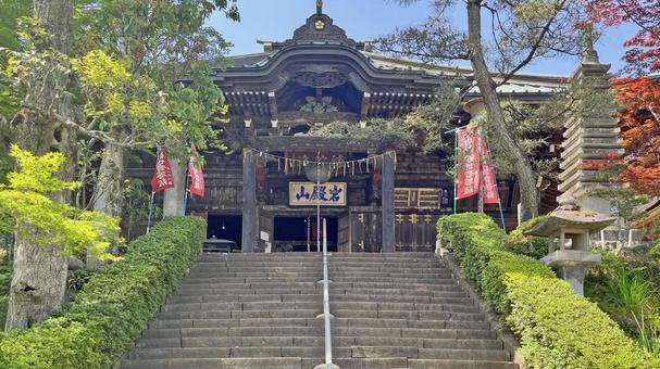 坂東33観音 11番 安楽寺 本堂 安楽寺,岩殿山,本堂の写真素材