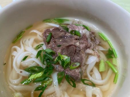 牛肉のフォー フォー,フォー・ボー,ベトナムうどんの写真素材
