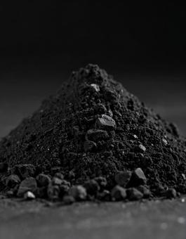 黒い粒子 黒い粒子の写真