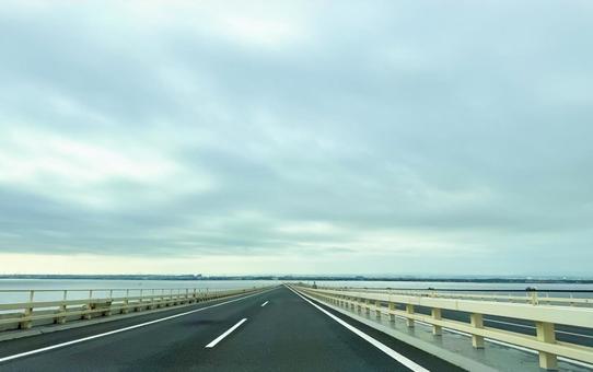 東京アクアライン 千葉方面 東京アクアライン 千葉方面の写真