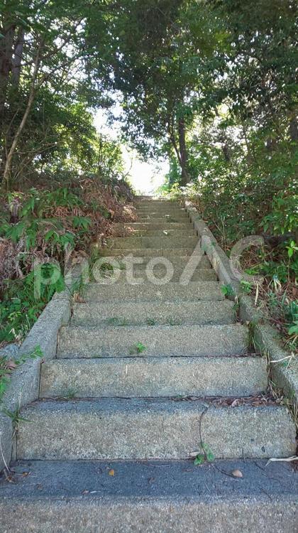 古い階段 階段,古い,山道の写真素材