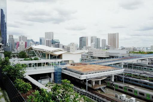 高輪ゲートウェイ 高輪ゲートウェイ 都市,交通,風景の写真素材