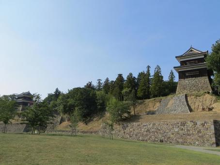 上田城 南櫓 西櫓 上田城 南櫓 西櫓 上田城,真田幸村,真田信繫の写真素材