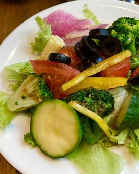 サラダ サラダ サラダ,野菜,トマトの写真素材