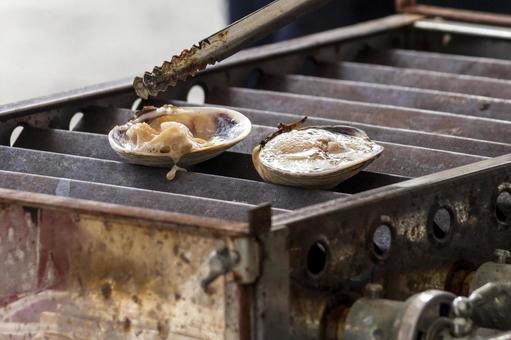 焼き大あさり2（田原市） 大あさり,貝,食材の写真素材