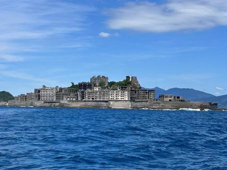 軍艦島 軍艦島の写真