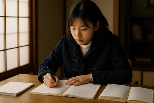 冬休みの課題提出 冬休みの課題提出の写真