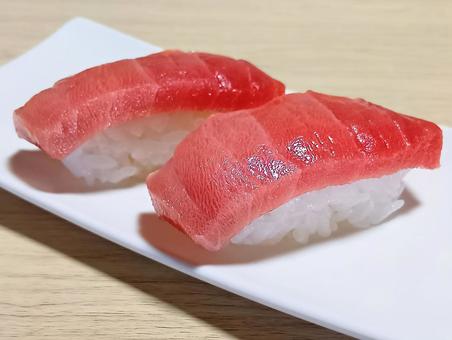 中トロ握り寿司 中トロ,握り寿司,日本料理の写真素材