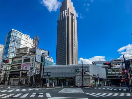 【東京都】JR代々木駅西口 【東京都】JR代々木駅西口の写真