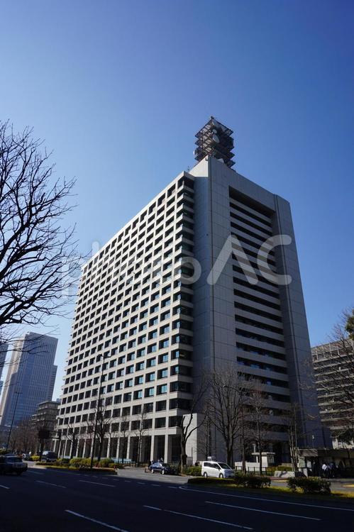 東京霞が関　警察庁　総務省　国家公安委員会　合同庁舎 東京,霞が関,中央官庁の写真素材