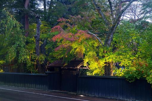 夕方の角館の写真