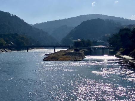 朝の宇治川② 朝の宇治川②の写真