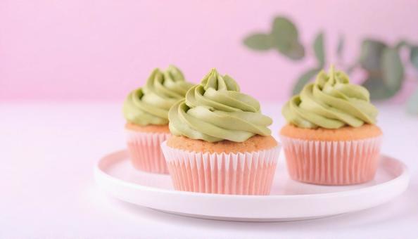 おいしそうなカップケーキ おいしそうなカップケーキの写真