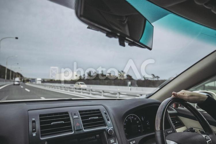 車内の風景 人物,ドライブ,運転の写真素材