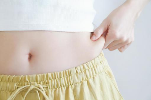 女性のお腹 ダイエットイメージ 女性のお腹 ダイエットイメージの写真