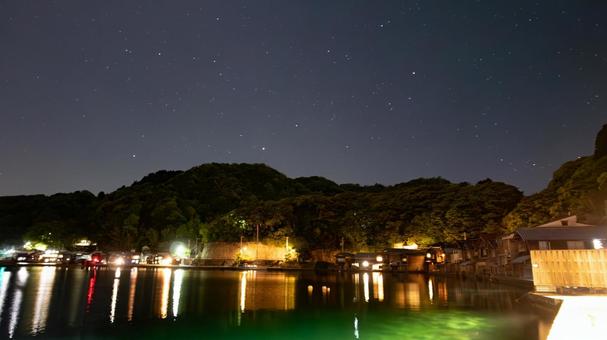 星空に抱かれた海辺の孤島 星空に抱かれた海辺の孤島 星空,島,海の写真素材