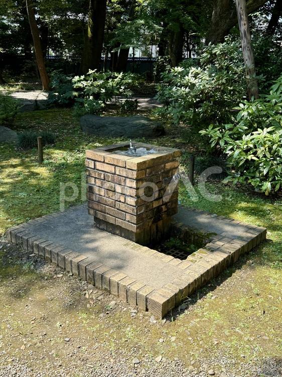 旧古河邸　旧古河庭園　水飲み場 水飲み場,給水所,水道の写真素材