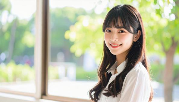 清潔感のある女性 清潔感のある女性の写真
