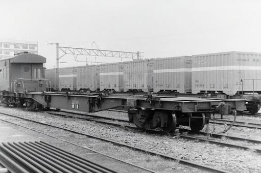 コキ50000形(コキ50099) コキ50000形(コキ50099) 鉄道写真,鉄道車両,コキ50000形の写真素材