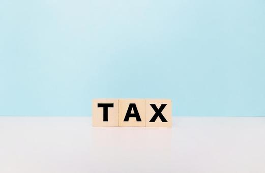 TAXブロック文字 TAXブロック文字の写真