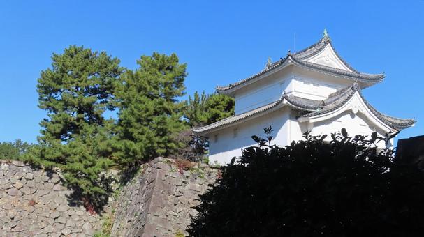 名古屋城　本丸　東南隅櫓 名古屋城,尾張徳川家,御三家の写真素材