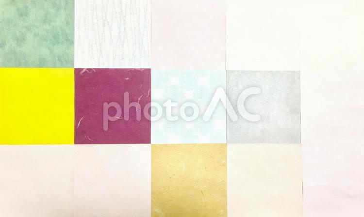 紙素材（幾何学模様） 紙素材,和紙,幾何学模様の写真素材