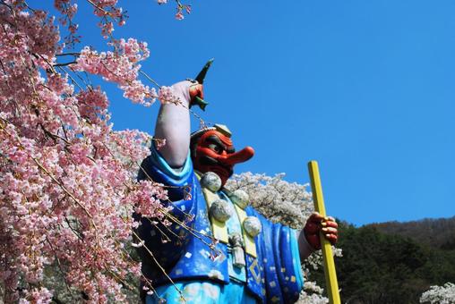 信州千曲市戸倉宿キティパークの桜 信州千曲市戸倉宿キティパークの桜 信州,千曲市,信戸倉宿キティパークの写真素材