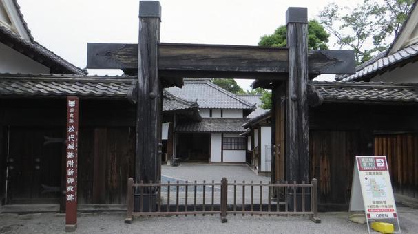 真田邸 入口 真田邸 入口 真田邸,松代城,海津城の写真素材
