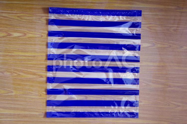 衣類用圧縮袋（収納や旅行の荷造りに） 圧縮袋,ビニール袋,圧縮の写真素材