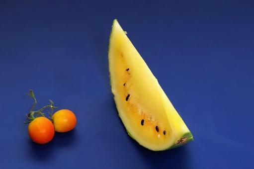 小玉スイカ収穫カット 小玉スイカ収穫カット 野菜,食べ物,スイカの写真素材