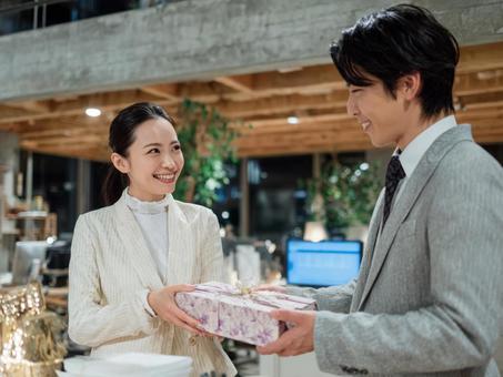 プレゼント プレゼントの写真