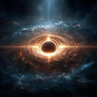宇宙の深淵、ブラックホール 宇宙の深淵、ブラックホールの写真