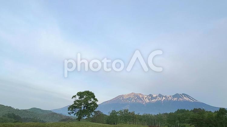 御嶽山(御岳山)の風景 御嶽山,山,自然の写真素材