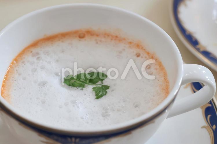 スープや洋食のイメージ スープ,カフェ,喫茶店の写真素材