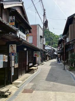 レトロな街並み レトロな街並み 地方,街並み,街の写真素材