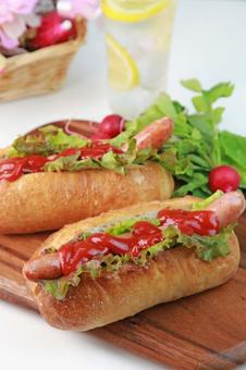 ホットドッグの写真