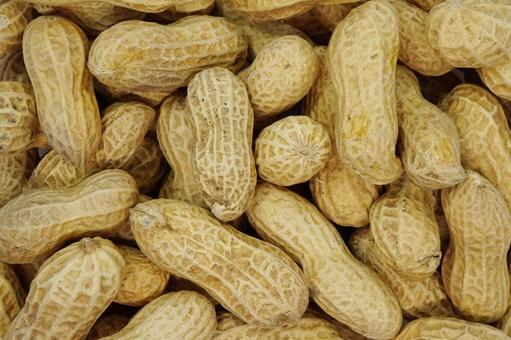 敷き詰めた落花生のテクスチャー 落花生,ピーナッツ,ナッツの写真素材